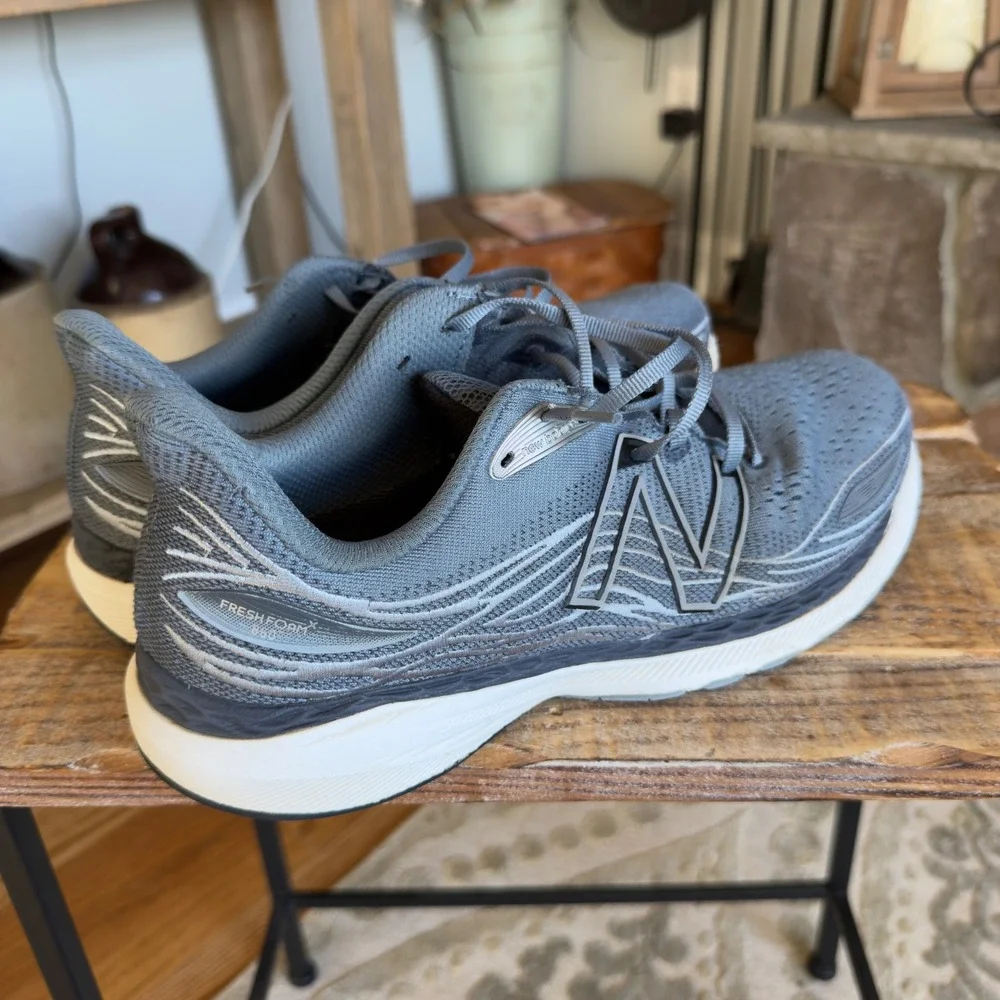 New Balance Fresh Foam 860v12 Men's Running Shoes‎ Grey Size 11